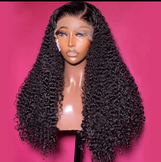 Kinky curly  13*4 Human hair